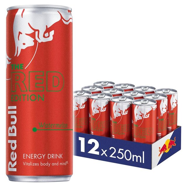 Red Bull Energy Drink Red Edition Watermelon
