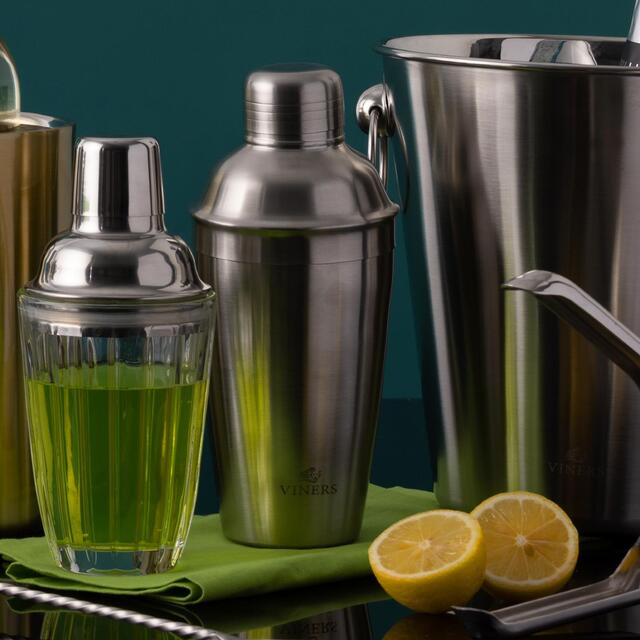 Viners Barware Silver Cocktail Shaker, 500ml thumbnail 3