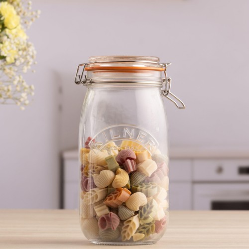 Kilner Clip Top Round Jar 1.5L thumbnail 2
