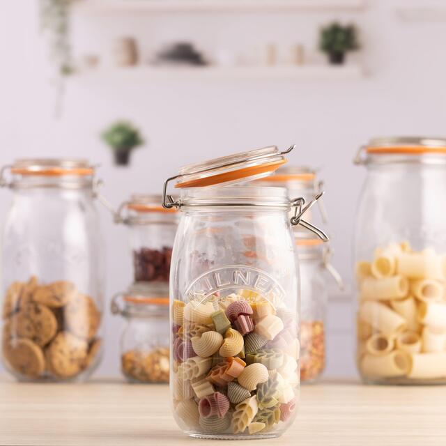Kilner Clip Top Round Jar 1.5L thumbnail 3