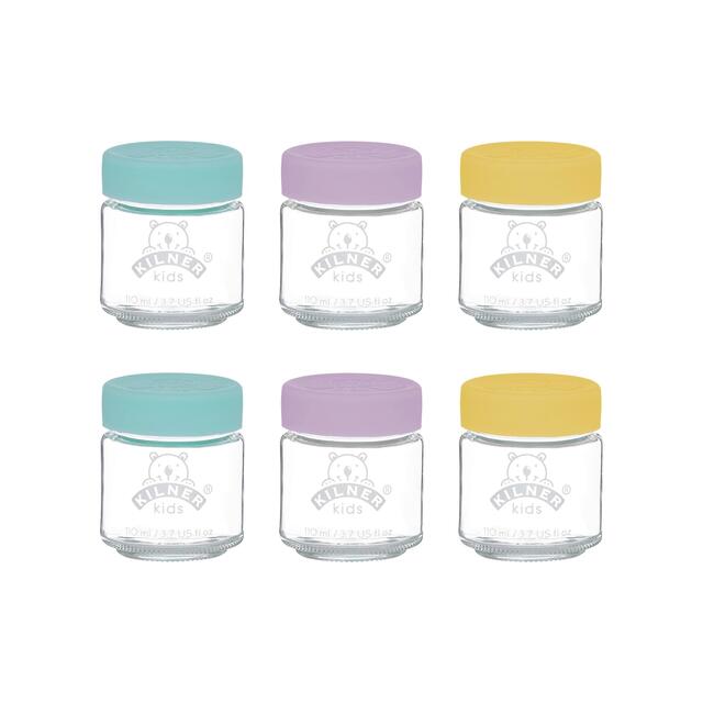 Kilner Set of 6 Kids Jars 110ml thumbnail 2