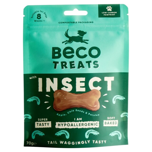 Beco Dog Treats Insect with Apple, Chia Seeds & Parsley