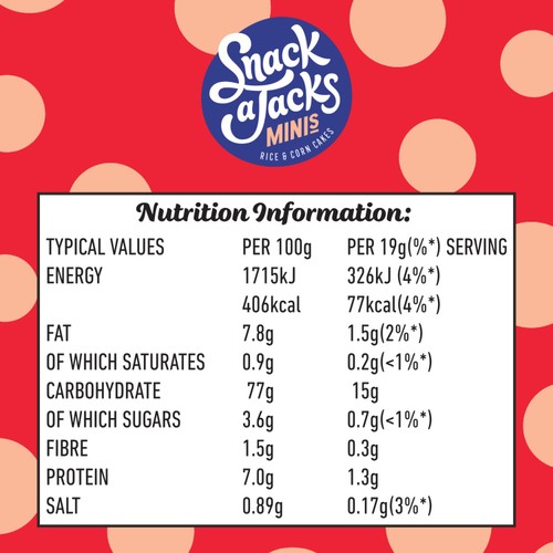 Snack a Jacks Sweet Chilli Rice Cakes thumbnail 6