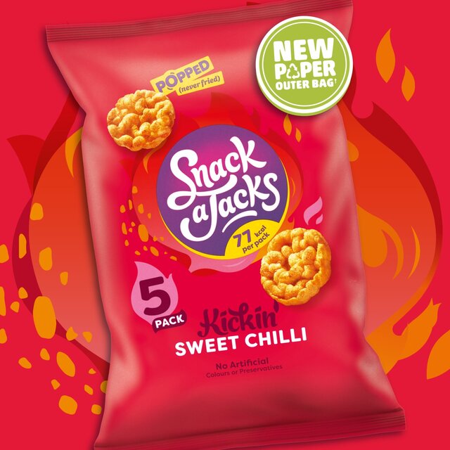 Snack a Jacks Sweet Chilli Multipack Rice Cakes thumbnail 11