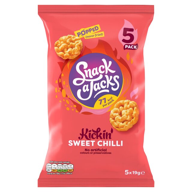 Snack a Jacks Sweet Chilli Multipack Rice Cakes thumbnail 3