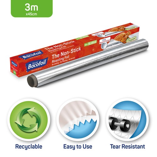 Bacofoil Non-Stick Roasting Foil Large thumbnail 3
