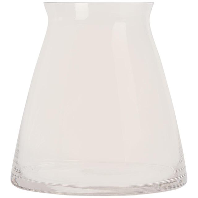 M&S Lantern Vase, Medium, Clear