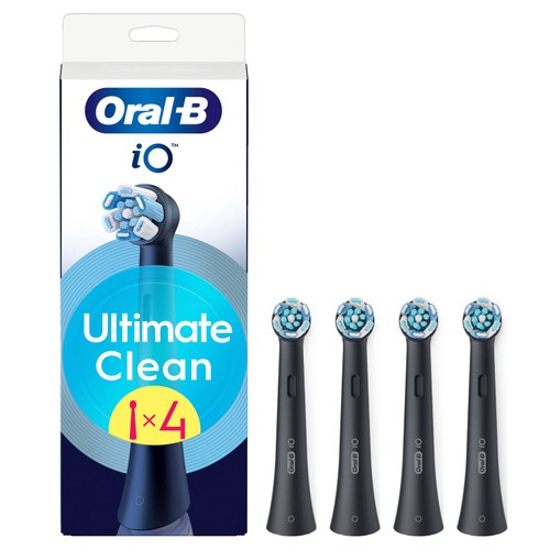 Oral-B iO Ultimate Clean Black Electric Toothbrush Heads