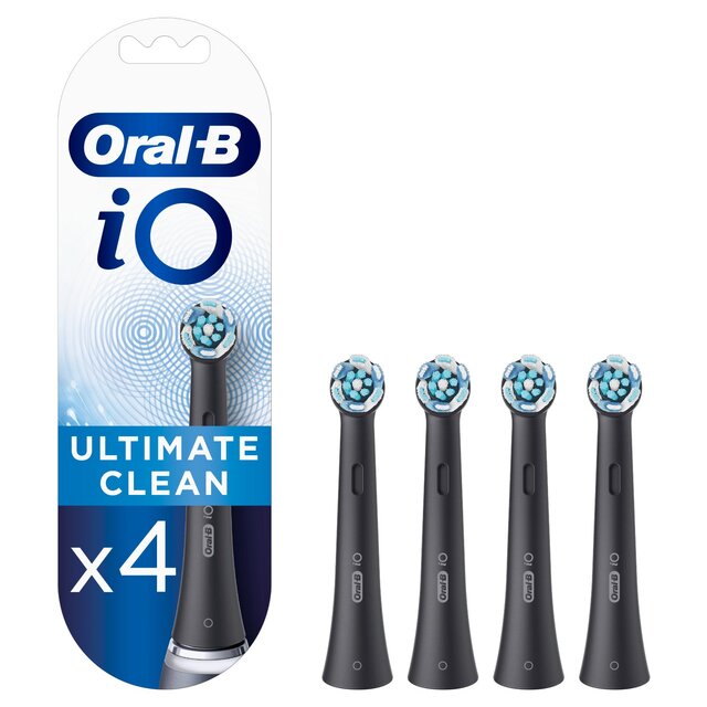 Oral-B iO Ultimate Clean Black Electric Toothbrush Heads