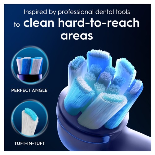 Oral-B iO Ultimate Clean White Electric Toothbrush Heads Refills thumbnail 3