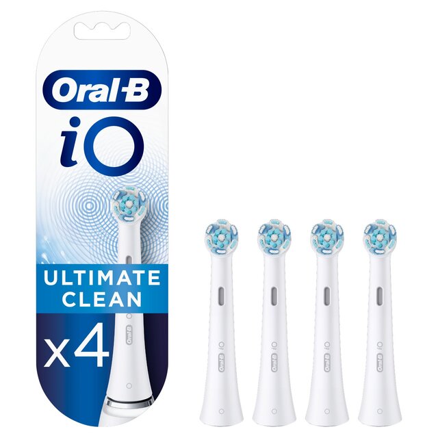 Oral-B iO Ultimate Clean White Electric Toothbrush Heads