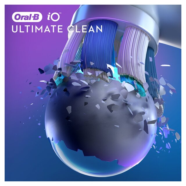 Oral-B iO Ultimate Clean White Electric Toothbrush Heads thumbnail 4