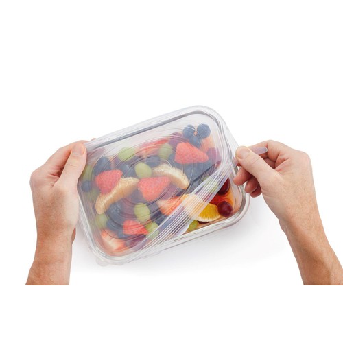 KitchenCraft Silicone Stretchable Lids Set of 6 thumbnail 4