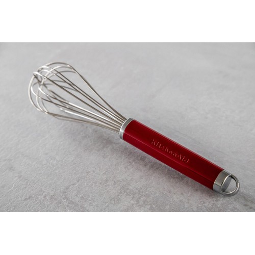 KitchenAid Stainless Steel Whisk, Red thumbnail 3