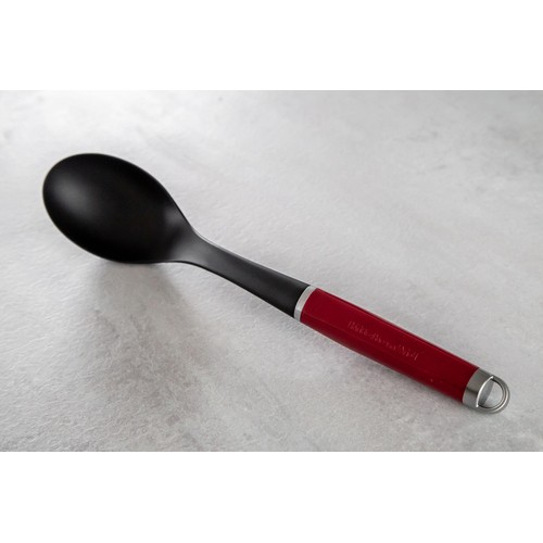 KitchenAid Non-Stick Basting Spoon, Red, thumbnail 3