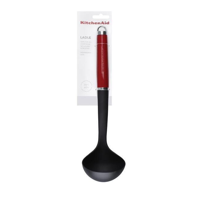 KitchenAid Non-Stick Ladle, Red thumbnail 2