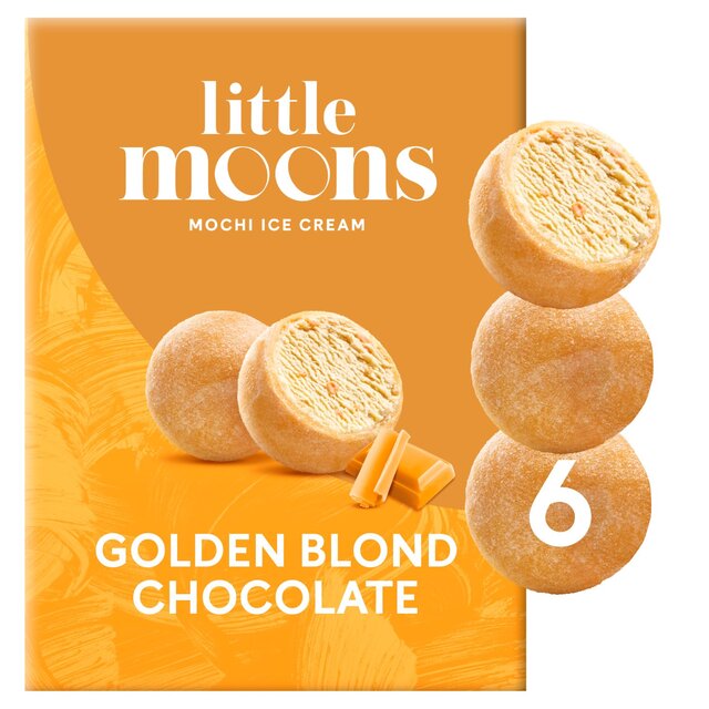 Little Moons Golden Blond Chocolate Mochi Ice Cream