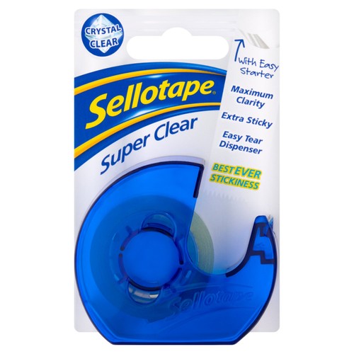 Sellotape Super Clear Dispenser 18mm thumbnail 2