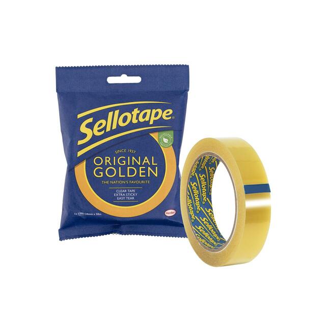 Sellotape Original Golden 24mm thumbnail 3