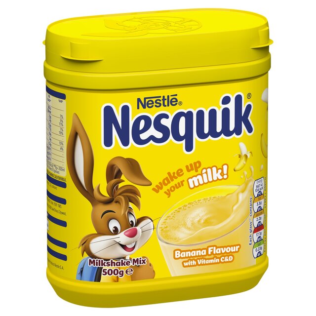 Nesquik Banana Milkshake Powder Tub thumbnail 3