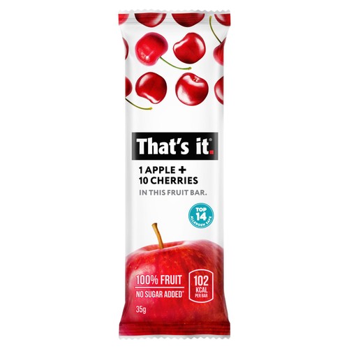 That's it. Apple Cherry