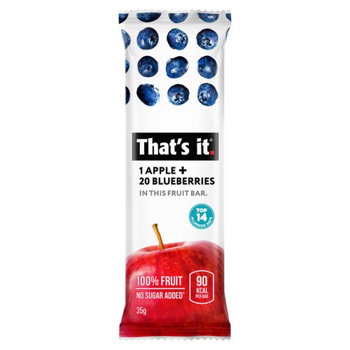 That's it. Apple Blueberry