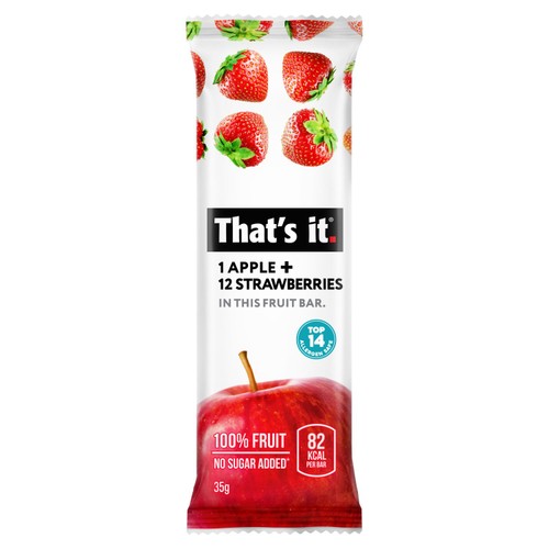 That's it. Apple Strawberry