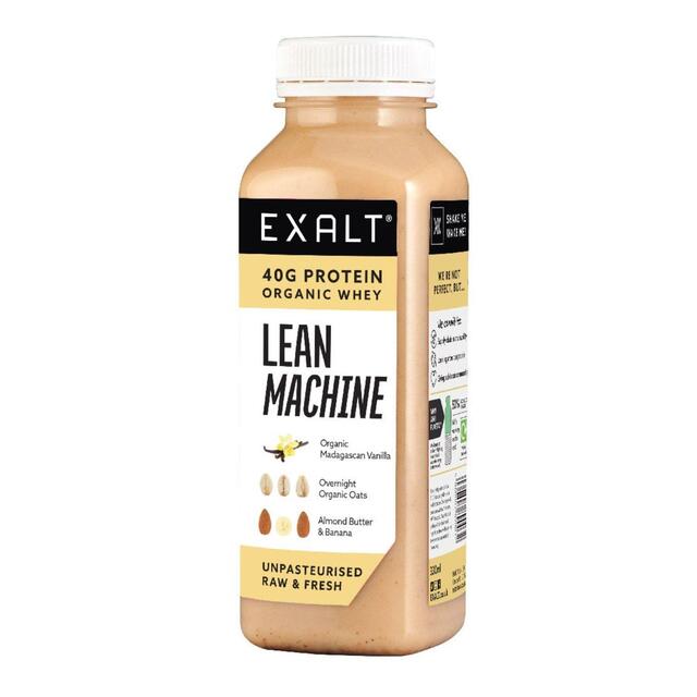 EXALT Lean Machine Fresh Protein Shake Organic Madagascan Vanilla thumbnail 2