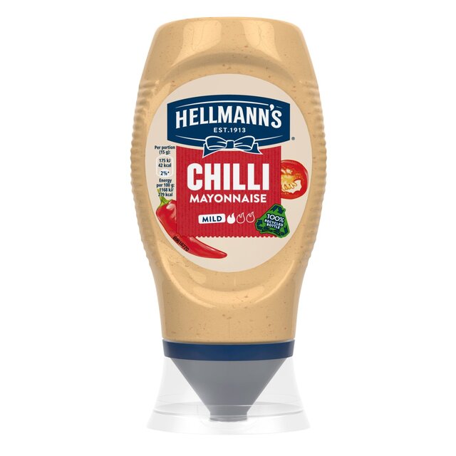 Hellmann's Chilli Squeezy Mayonnaise