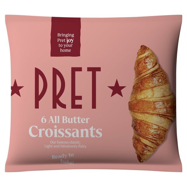 Pret 6 Butter Frozen Croissants thumbnail 2