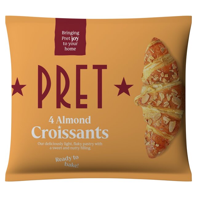 Pret 4 Almond Frozen Croissants thumbnail 2