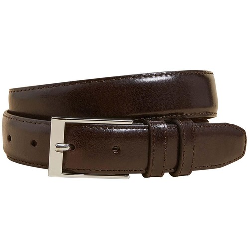 M&S Mens Collection Leather Smart Belt, 34-36