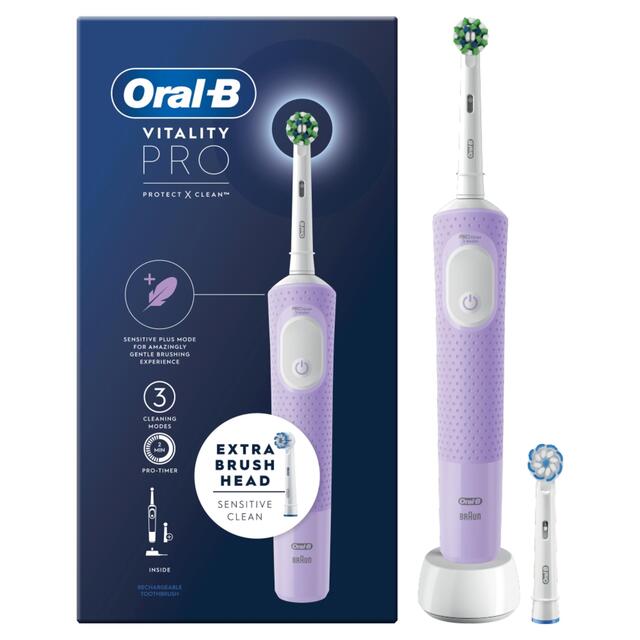 Oral-B Vitality PRO Lilac + Extra Refill Head
