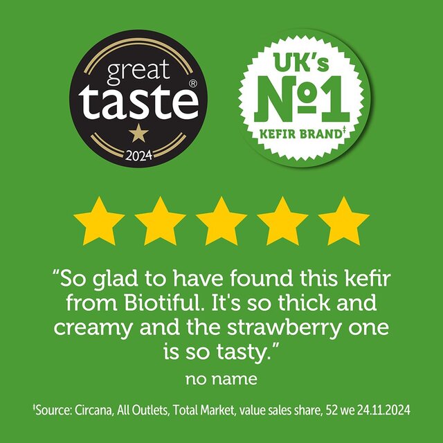 Biotiful Kefir Yogurt British Strawberry thumbnail 6