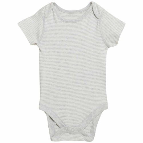 M&S 7pk Lion Bodysuits, 0-3 M, Grey Mix thumbnail 5