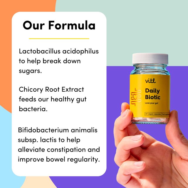 Vitl Daily Biotic Capsules thumbnail 4