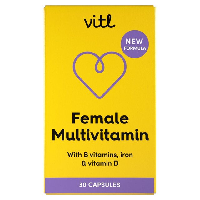 Vitl Female Multivitamin Capsules thumbnail 2