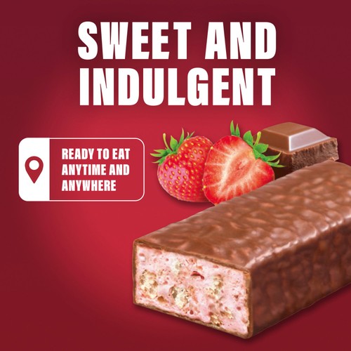SlimFast Core Strawberry Choc Snack Bar thumbnail 4