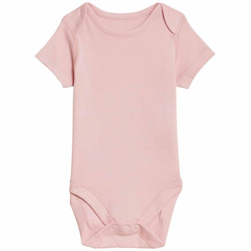 M&S 7P Bodysuits, NB, Pink Mix thumbnail 7