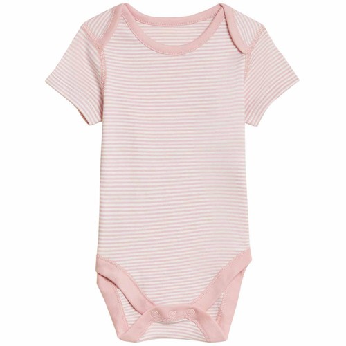 M&S 7P Bodysuits, NB, Pink Mix thumbnail 8