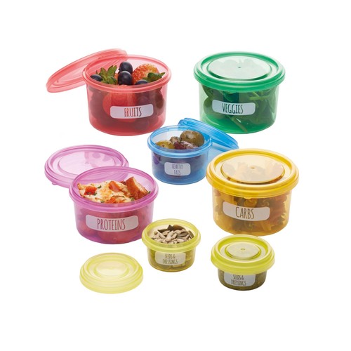 KitchenCraft Stacking Portion Control Storage Pots thumbnail 2