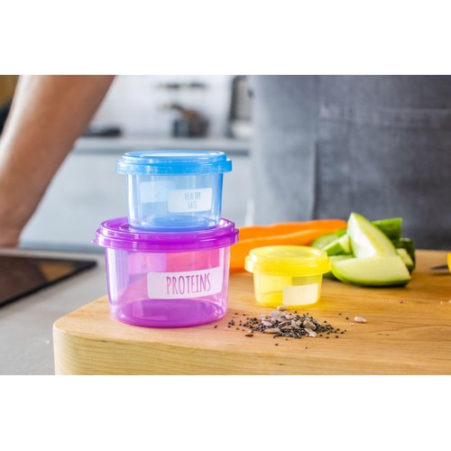 KitchenCraft Stacking Portion Control Storage Pots thumbnail 5