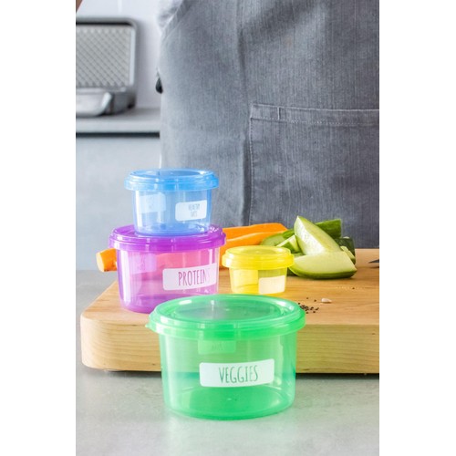 KitchenCraft Stacking Portion Control Storage Pots thumbnail 6