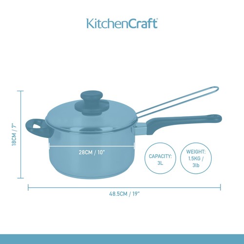 KitchenCraft Large Chip Fryer & Basket thumbnail 3