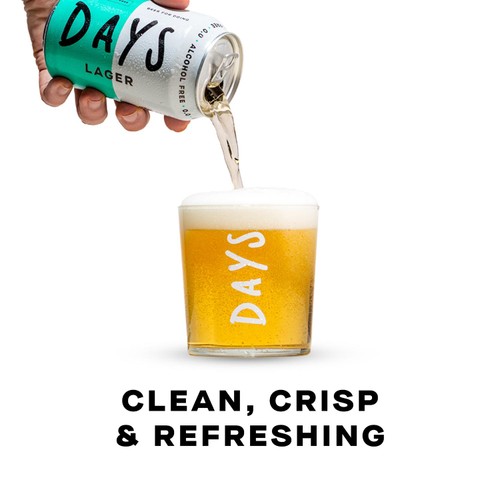 Days 0.0% Alcohol Free Beer Lager Cans thumbnail 2