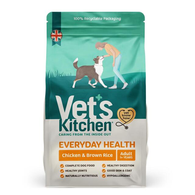 Vet's Kitchen Everyday Health Adult Dry Dog Food Chicken & Brown Rice