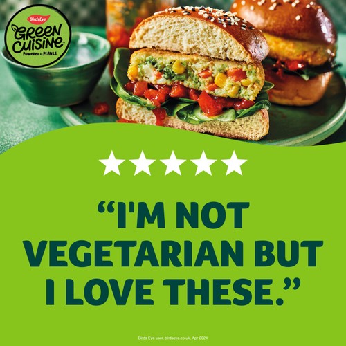 Birds Eye Green Cuisine 4 Veggie Quarter Pounders thumbnail 2