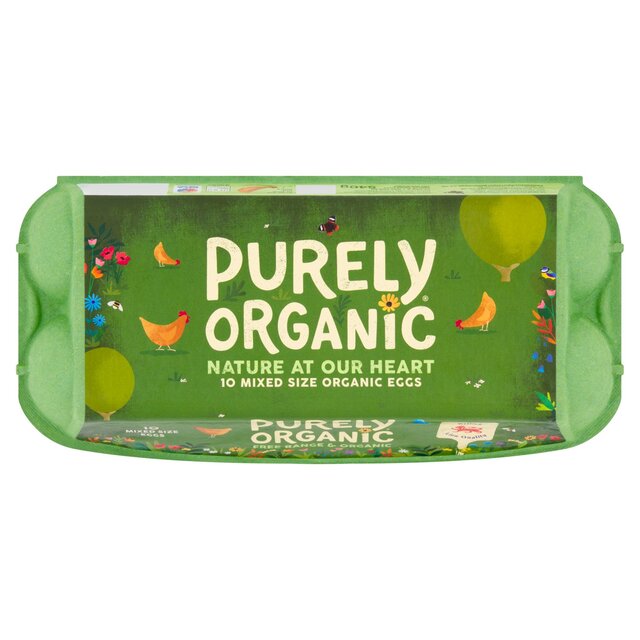 Purely Organic Free Range Mixed Weight Eggs