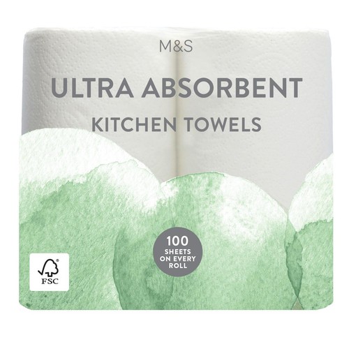 M&S Ultra Absorbent Kitchen Towels