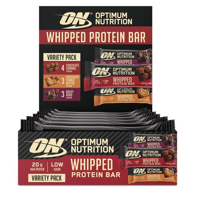 Optimum Nutrition Whipped Protein Bar Variety Pack